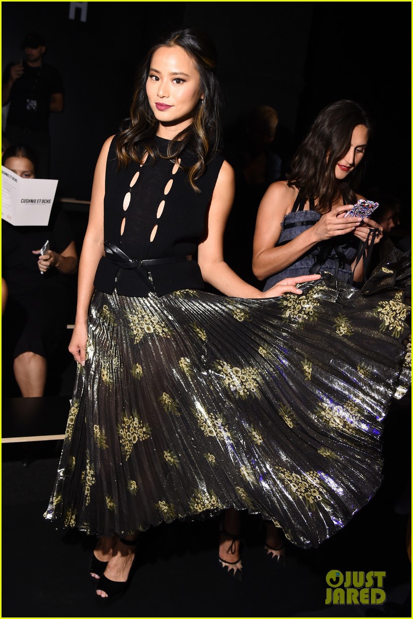 Arden Cho, Skyler Samuels & Olivia Culpo Hit The Friday Fashion Shows at NYFW