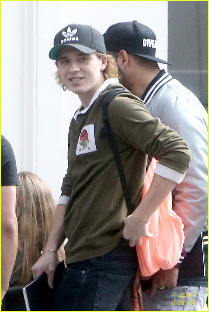 Brooklyn Beckham Supports Mom Victoria at New York Fashion Week