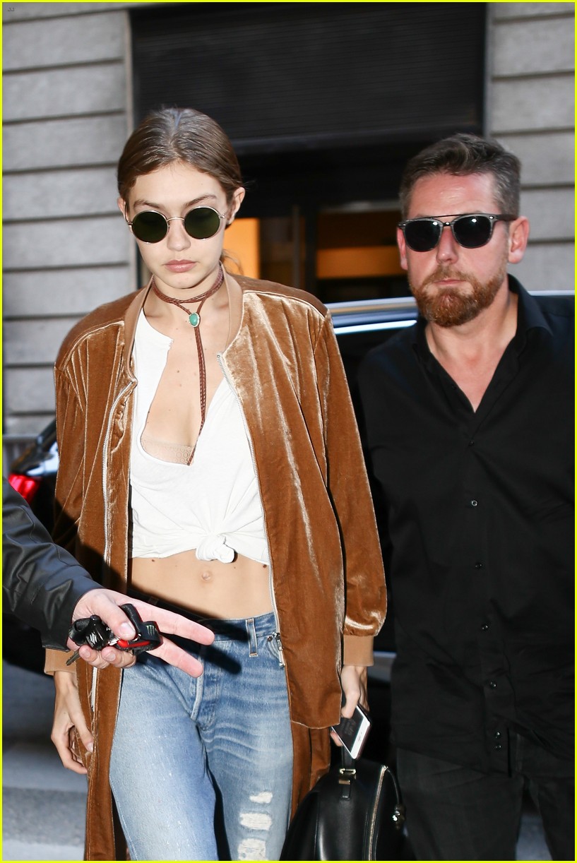 Gigi Hadid is a Balmain Beauty in Paris!