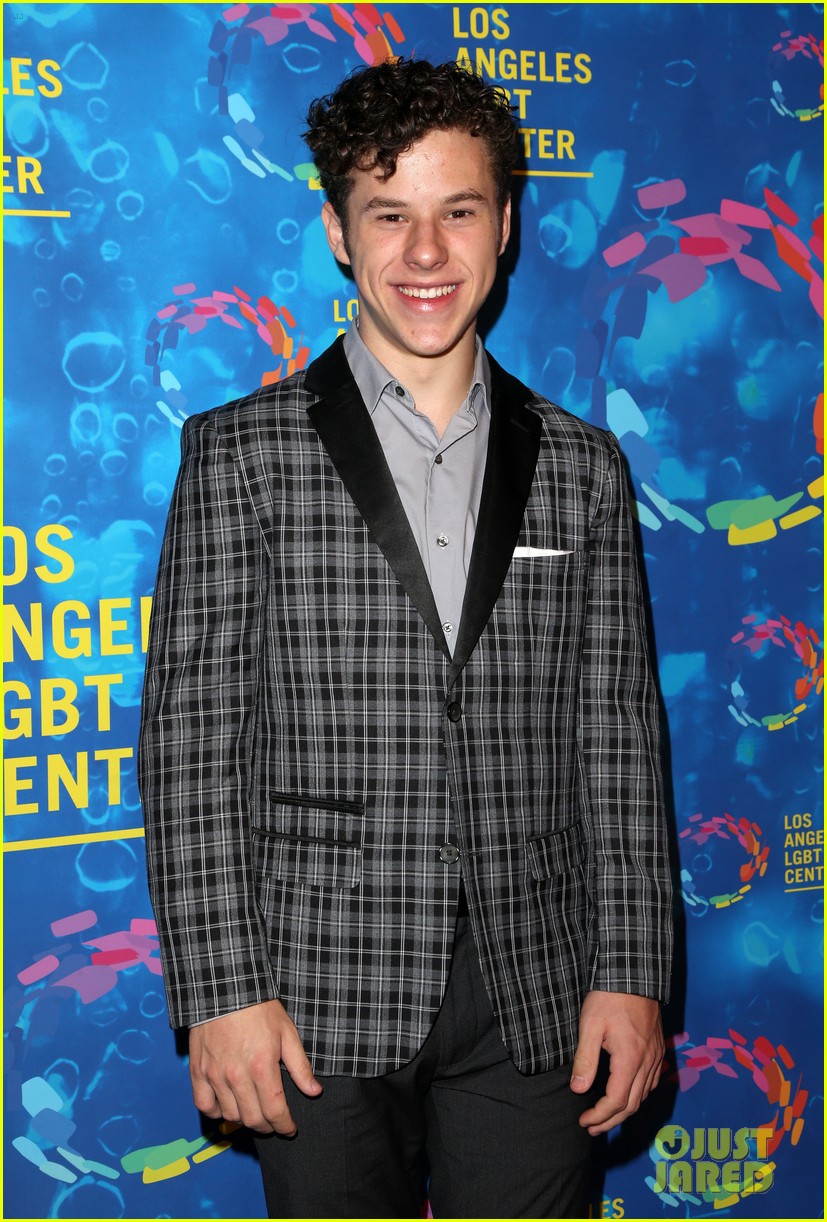Hayden Byerly & Nolan Gould Step Out For Los Angeles LGBT Center Anniversary Gala 2016