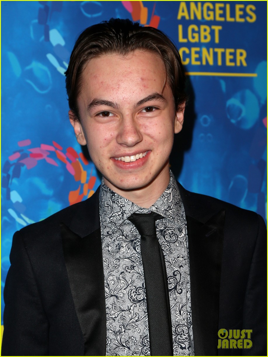 Hayden Byerly & Nolan Gould Step Out For Los Angeles LGBT Center Anniversary Gala 2016