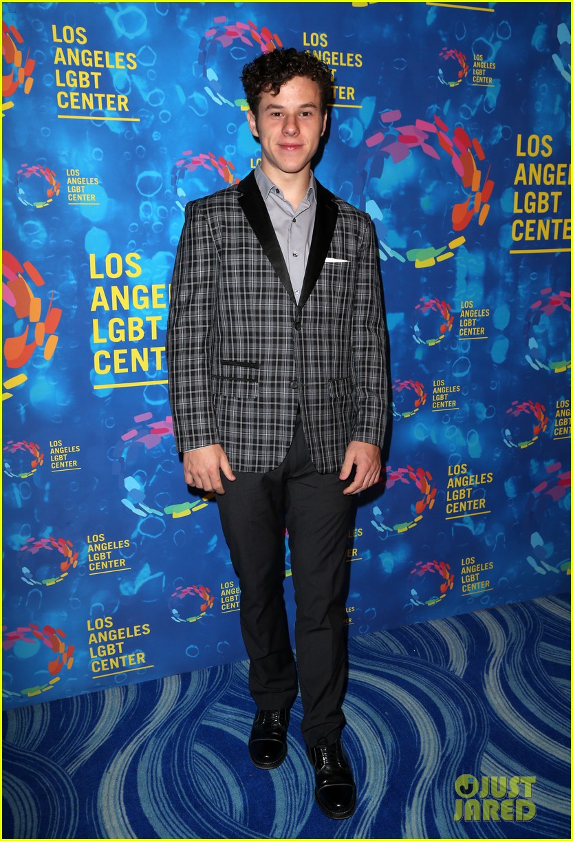 Hayden Byerly & Nolan Gould Step Out For Los Angeles LGBT Center Anniversary Gala 2016