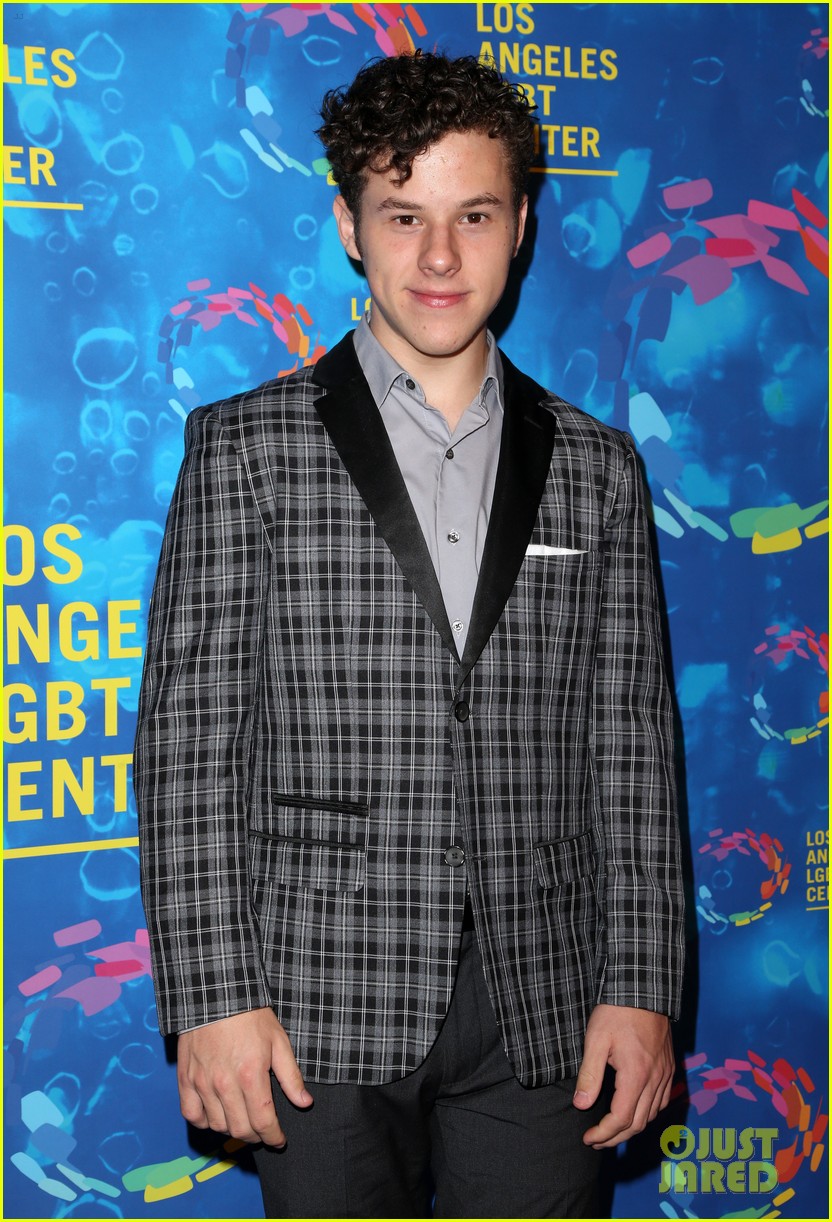 Hayden Byerly & Nolan Gould Step Out For Los Angeles LGBT Center Anniversary Gala 2016