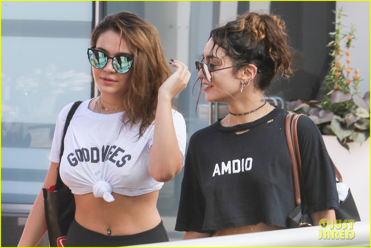 Vanessa Hudgens Dances In The Rain in LA