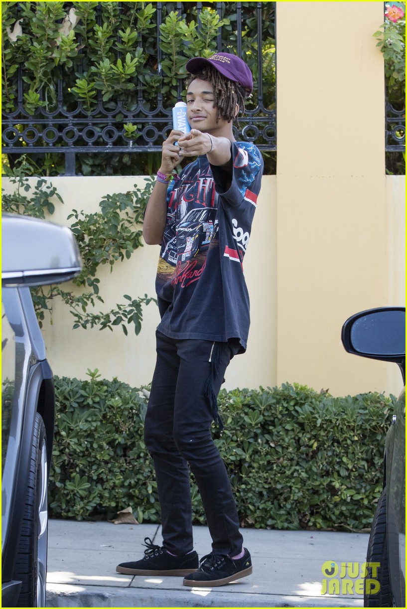 Jaden Smith & Mateo Arias Grab Lunch Together in Los Angeles