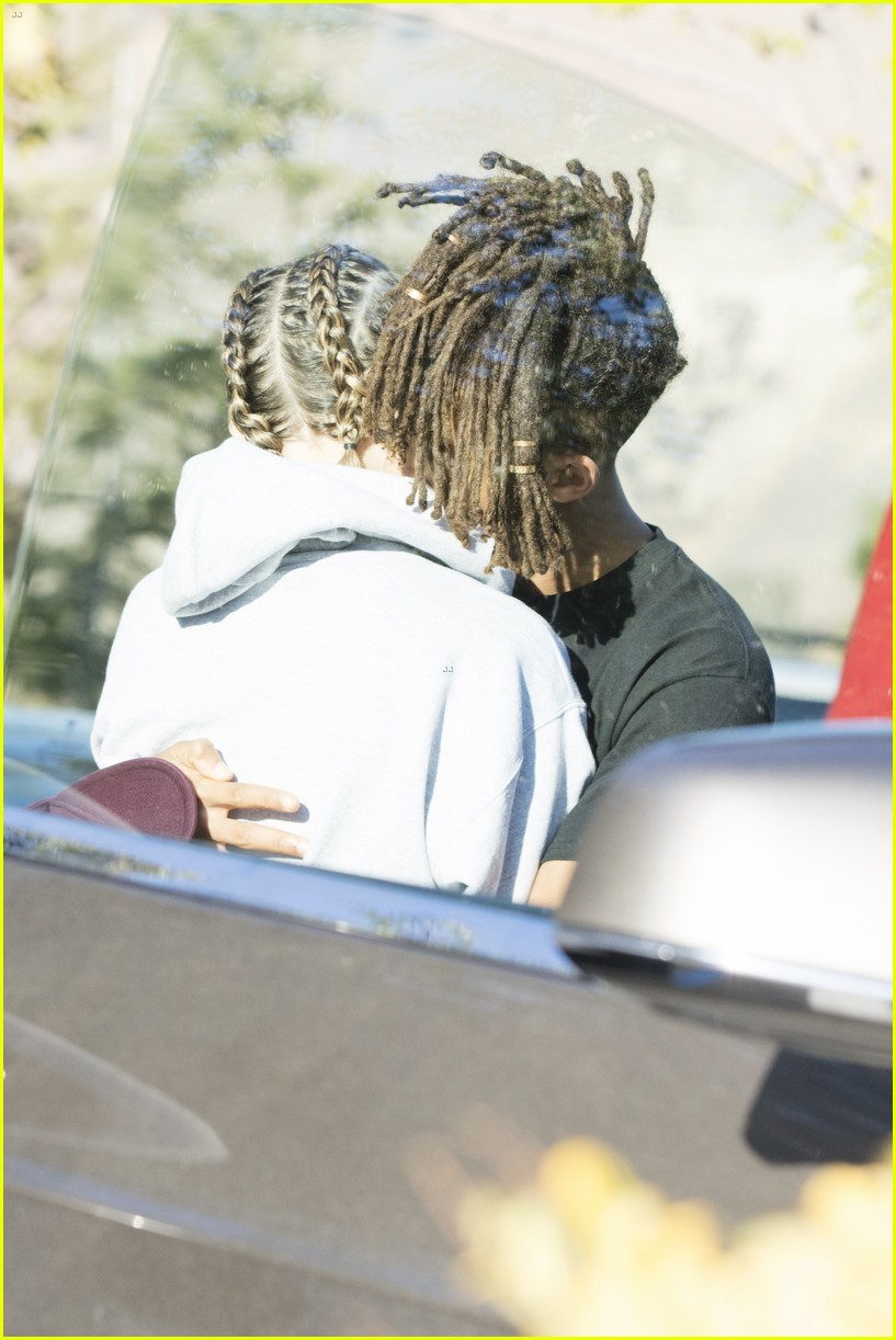 Jaden Smith & Girlfriend Sarah Snyder Share a Sweet Moment