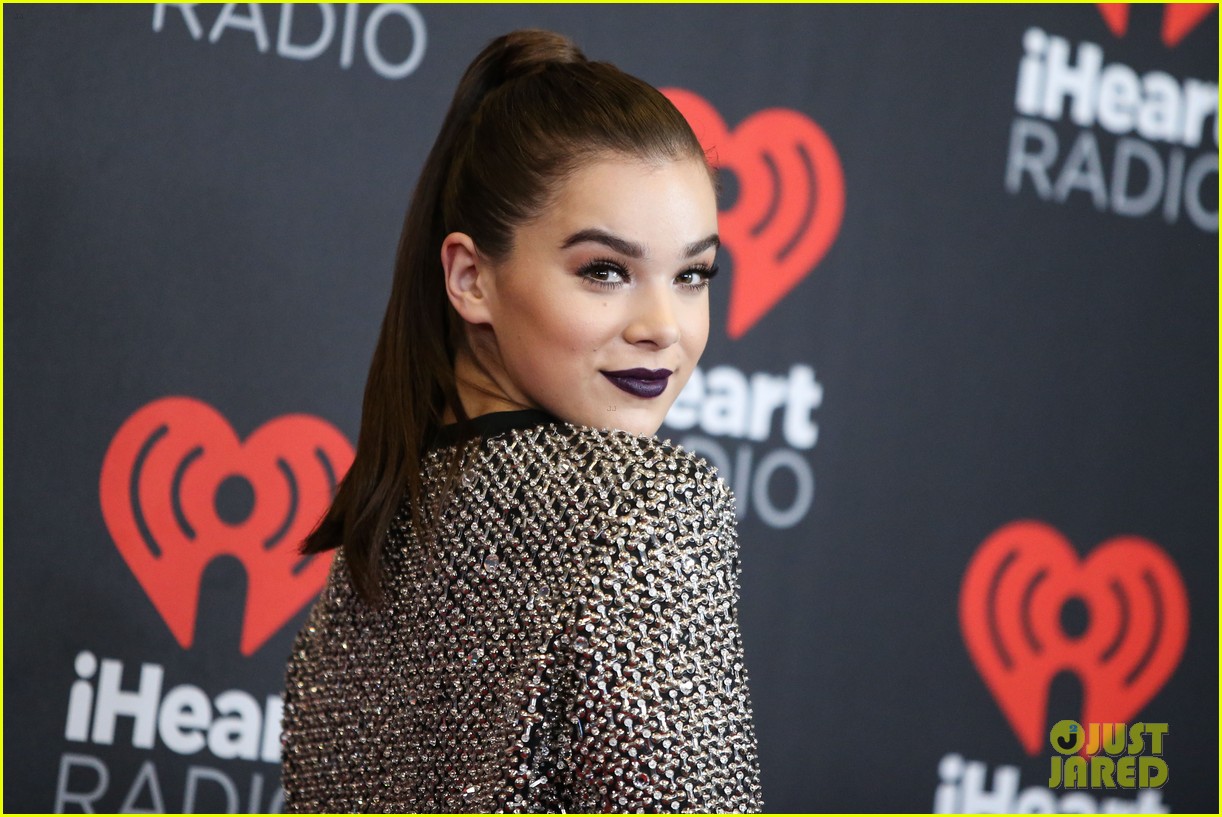 Jordan Fisher Introduces Hailee Steinfeld at iHeartRadio Music Festival's Daytime Village