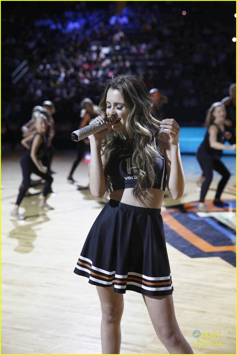 Laura Marano Performs 'La La' at NY Liberty's Back To School Night
