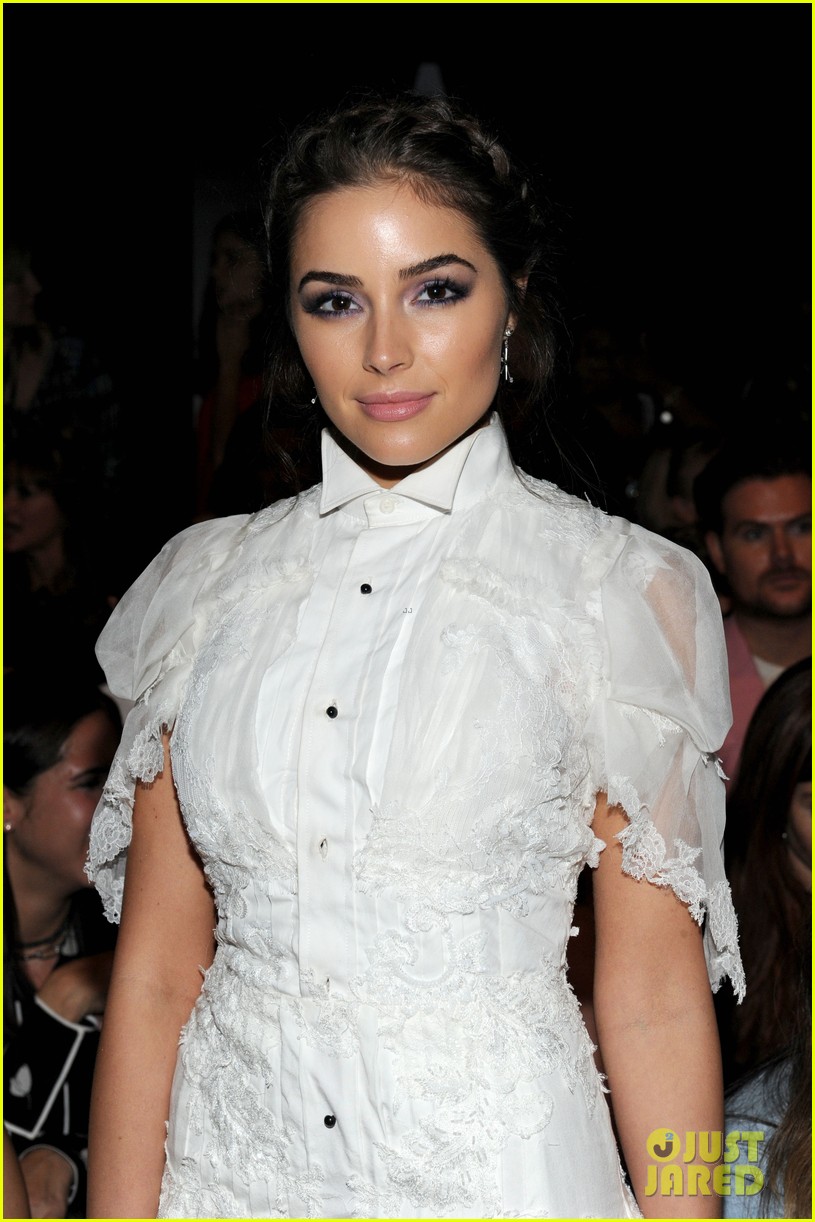 Olivia Culpo Joins Nina Dobrev Front Row at Marchesa Show During NYFW!