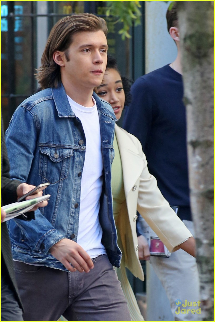 Nick Robinson Gets Filming 'Everything Everything' With Amandla Stenberg