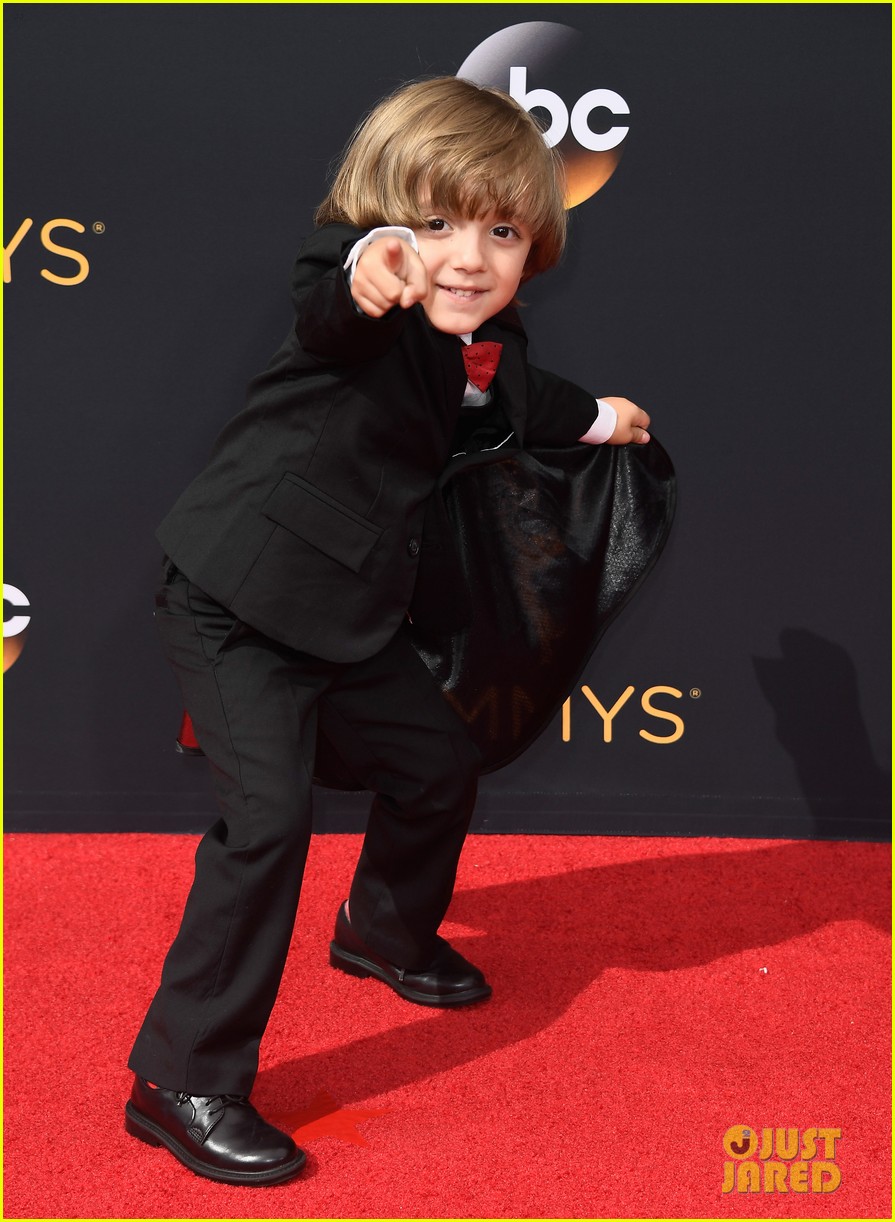 Rico Rodriguez Brings Sister Raini To Emmy Awards 2016