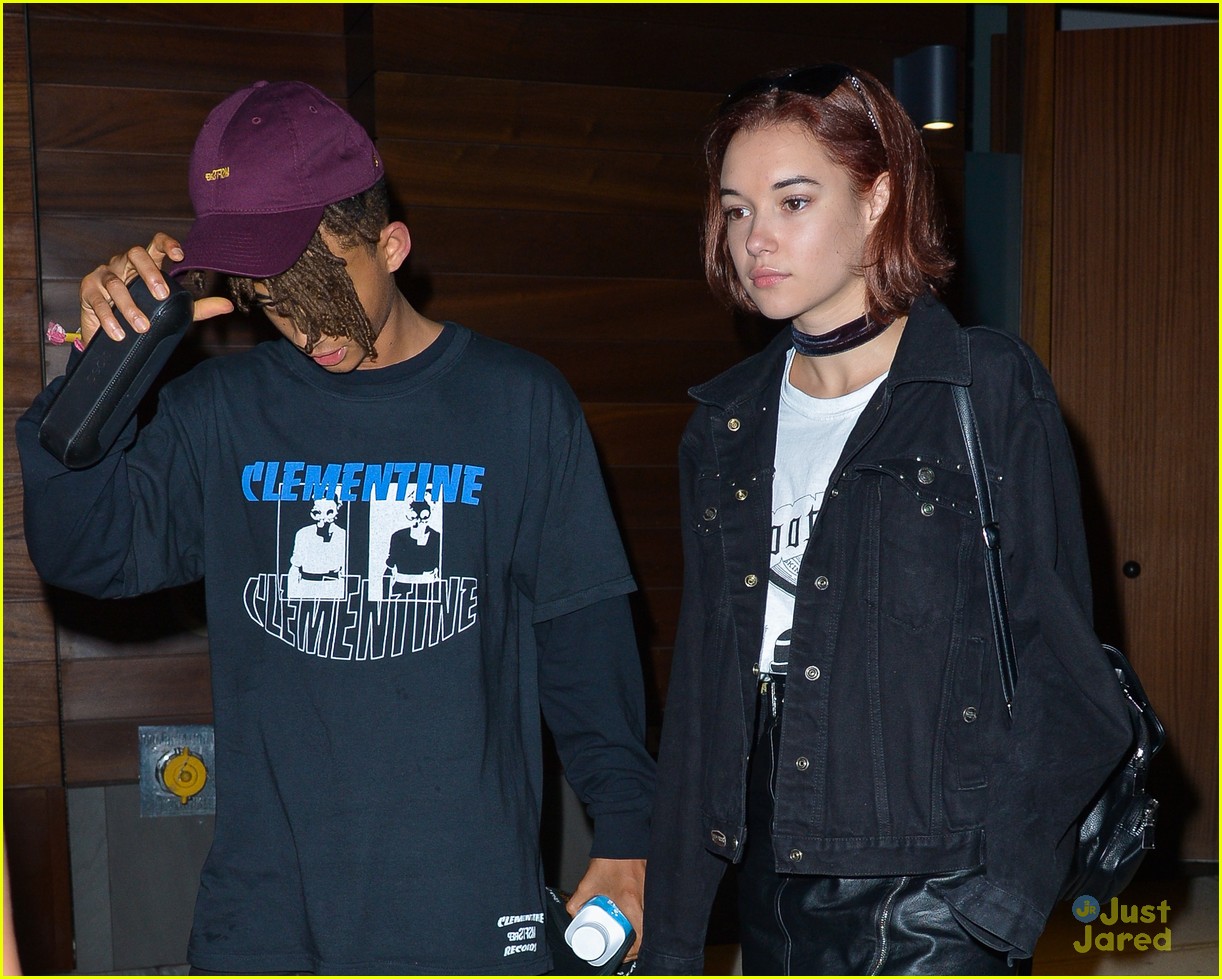 Jaden Smith & Sarah Snyder Sit Front Row at Hood by Air NYFW Presentation