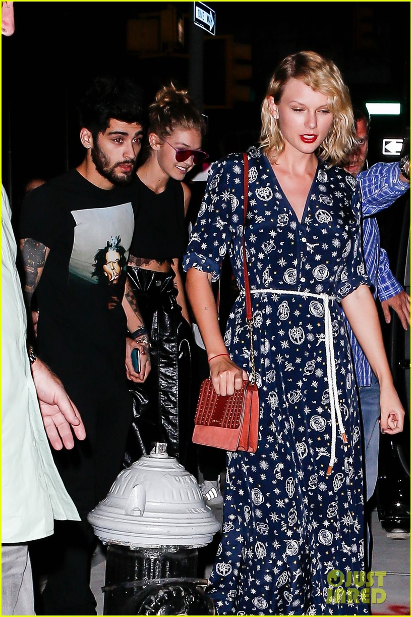 Gigi Hadid & Zayn Malik Hang Out at Taylor Swift's Place!