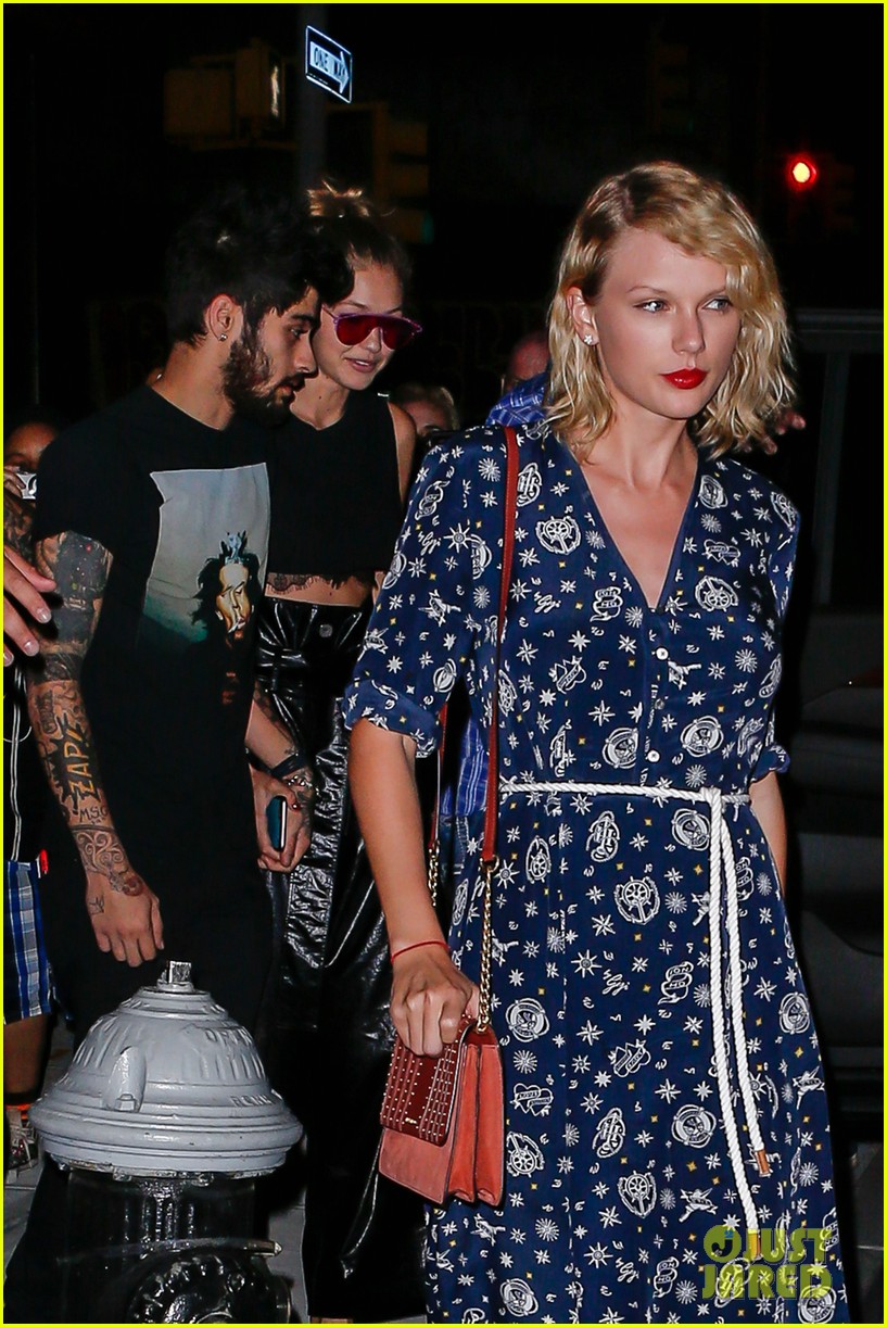 Gigi Hadid & Zayn Malik Hang Out at Taylor Swift's Place!
