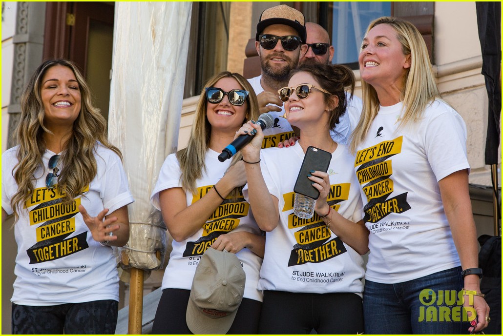 Lucy Hale & Ashley Tisdale Walk To End Childhood Cancer with St. Jude