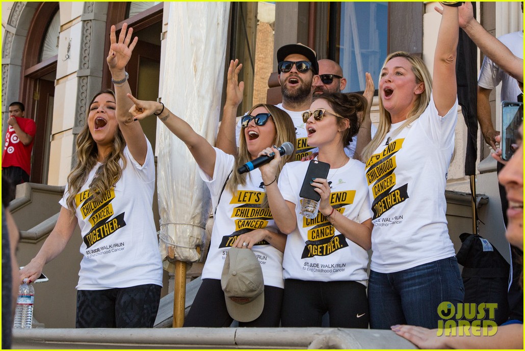 Lucy Hale & Ashley Tisdale Walk To End Childhood Cancer with St. Jude