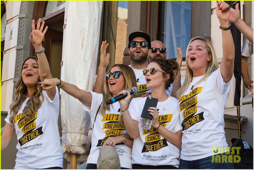 Lucy Hale & Ashley Tisdale Walk To End Childhood Cancer with St. Jude