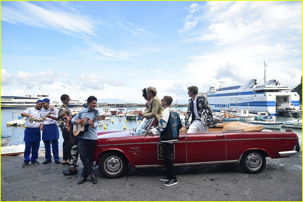 Cameron Dallas Shoots Dolce&Gabbana's New Campaign in Italy!