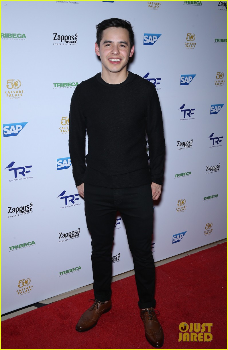 David Archuleta Steps Out For Tyler Foundation Gala 2016 in Las Vegas