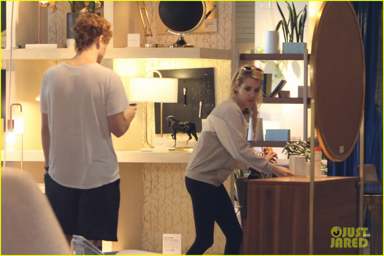 Emma Roberts & Evan Peters Step Out Together in LA