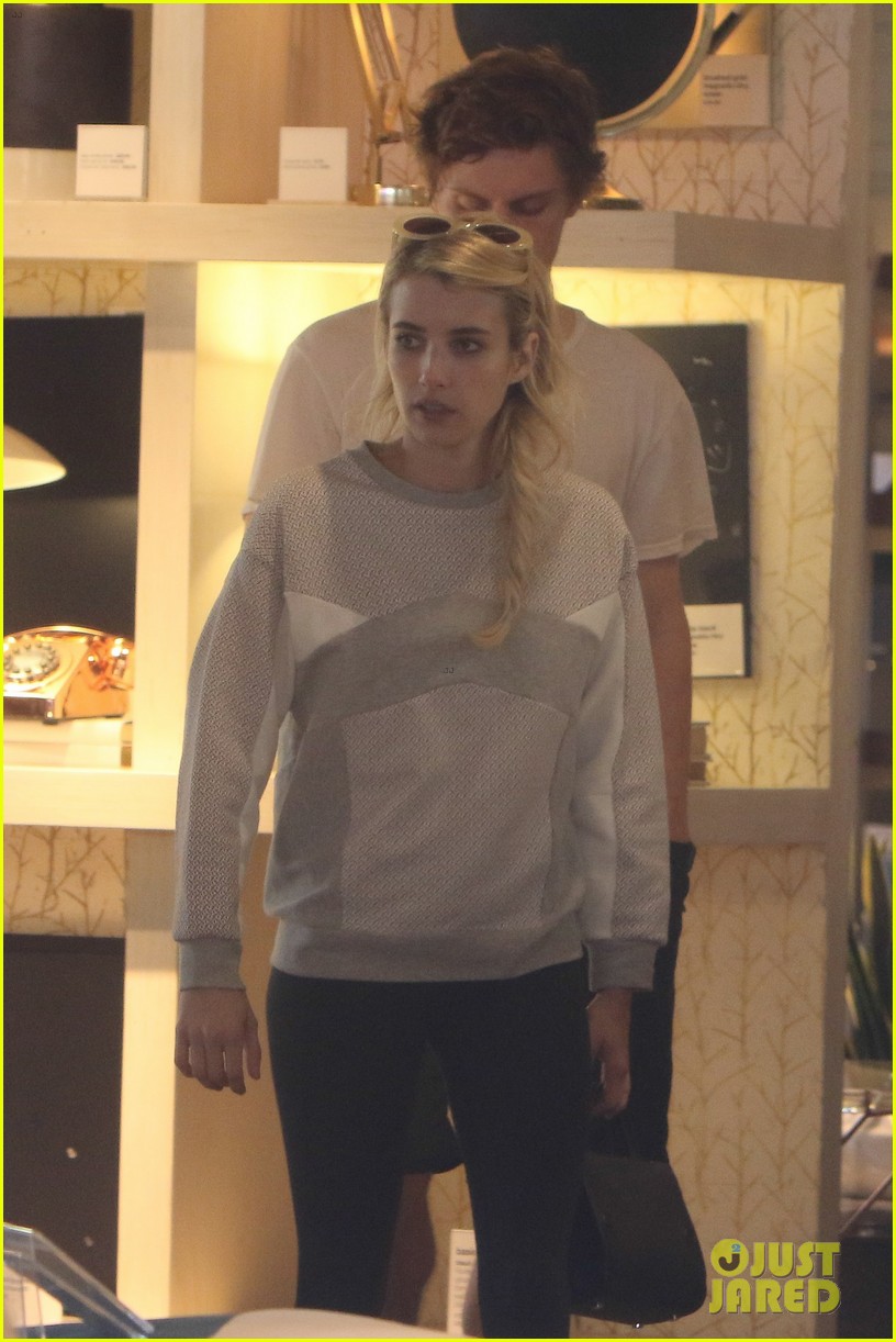 Emma Roberts & Evan Peters Step Out Together in LA