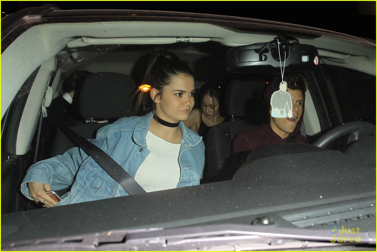 Maia Mitchell Dines Out With Alycia Debnam-Carey in LA
