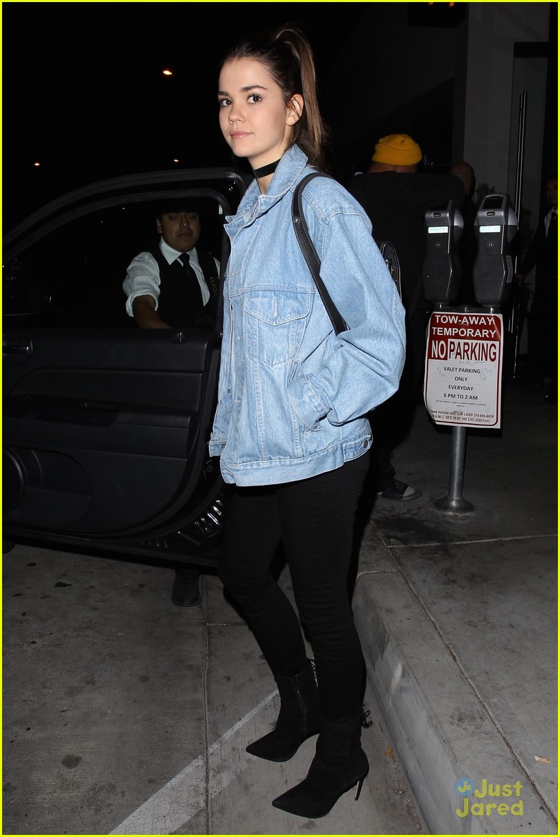 Maia Mitchell Dines Out With Alycia Debnam-Carey in LA