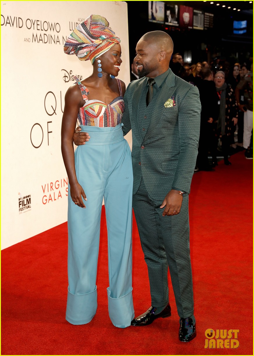 John Boyega Supports 'Star Wars' Co-Star Lupita Nyong'o at 'Queen of Katwe' Screening