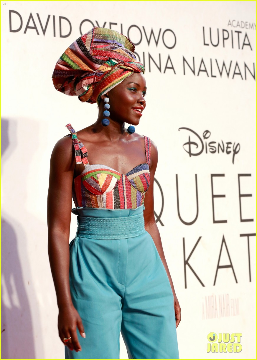 John Boyega Supports 'Star Wars' Co-Star Lupita Nyong'o at 'Queen of Katwe' Screening