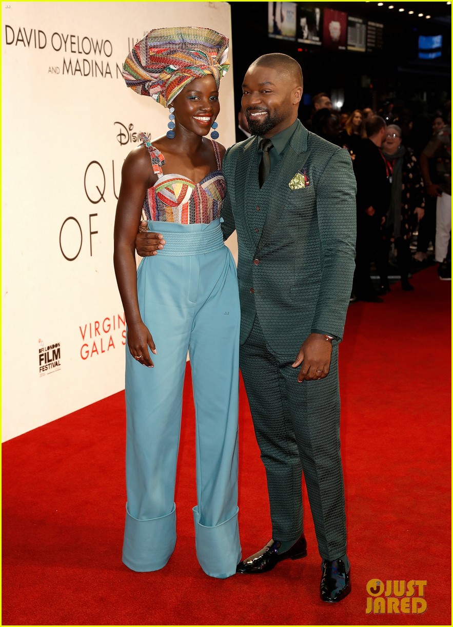 John Boyega Supports 'Star Wars' Co-Star Lupita Nyong'o at 'Queen of Katwe' Screening