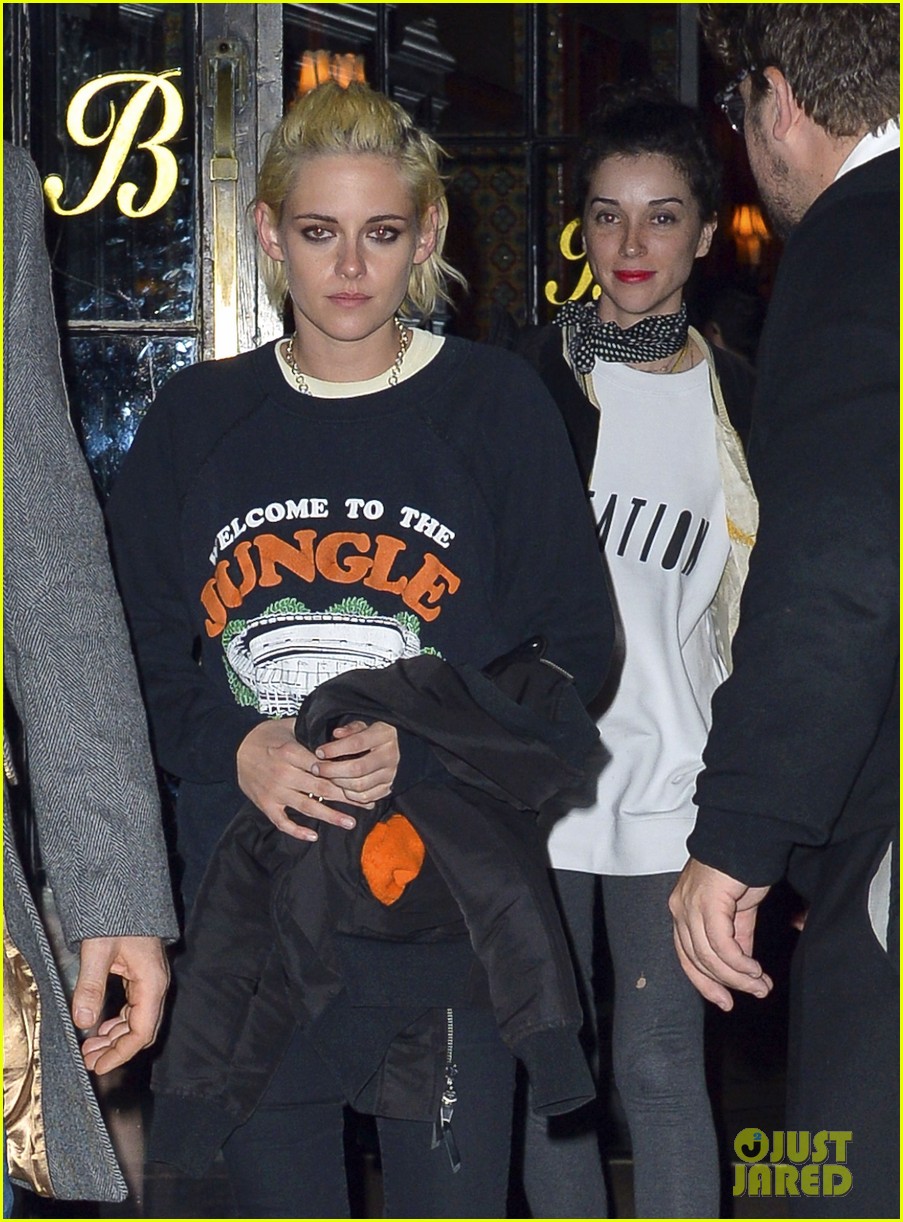Kristen Stewart Has Night Out With Rumored Girlfriend St. Vincent & Stella Maxwell