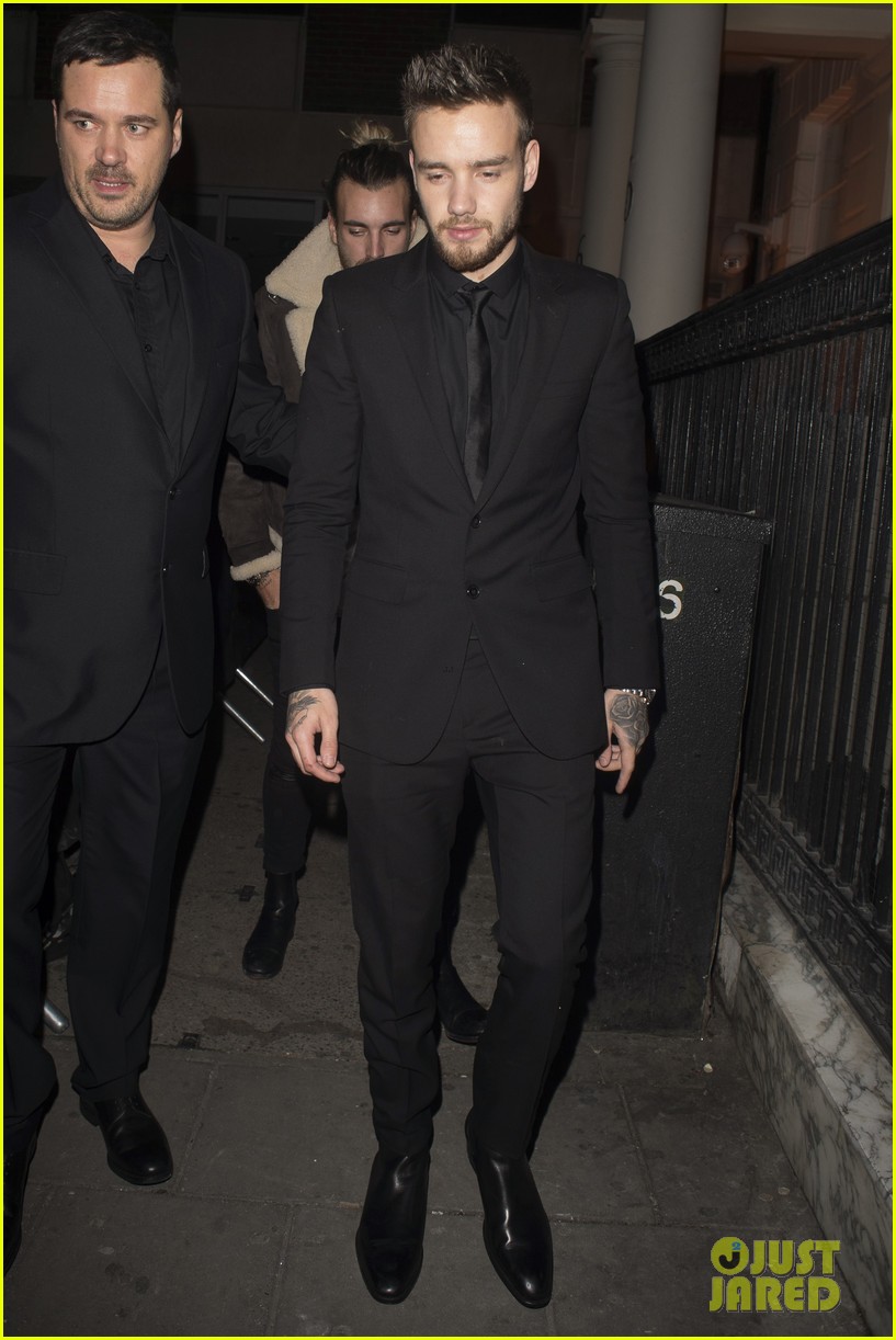 Justin Bieber & Liam Payne Party Together After 'I Am Bolt' Premiere