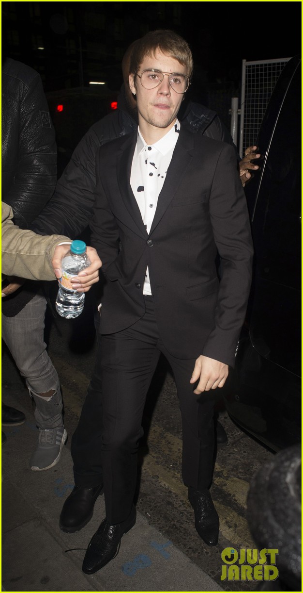 Justin Bieber & Liam Payne Party Together After 'I Am Bolt' Premiere