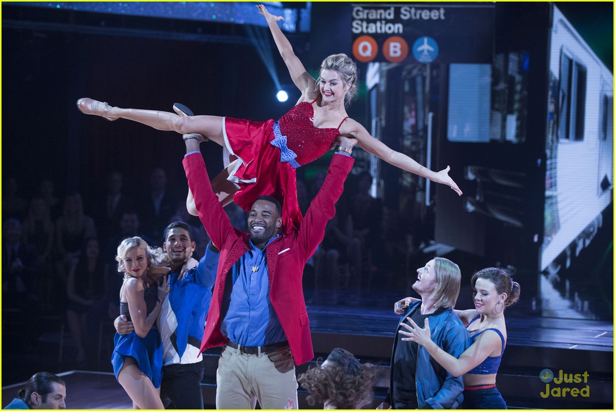 VIDEO: Calvin Johnson Jr & Lindsay Arnold Freestyle 'DWTS' Season 23 Finale