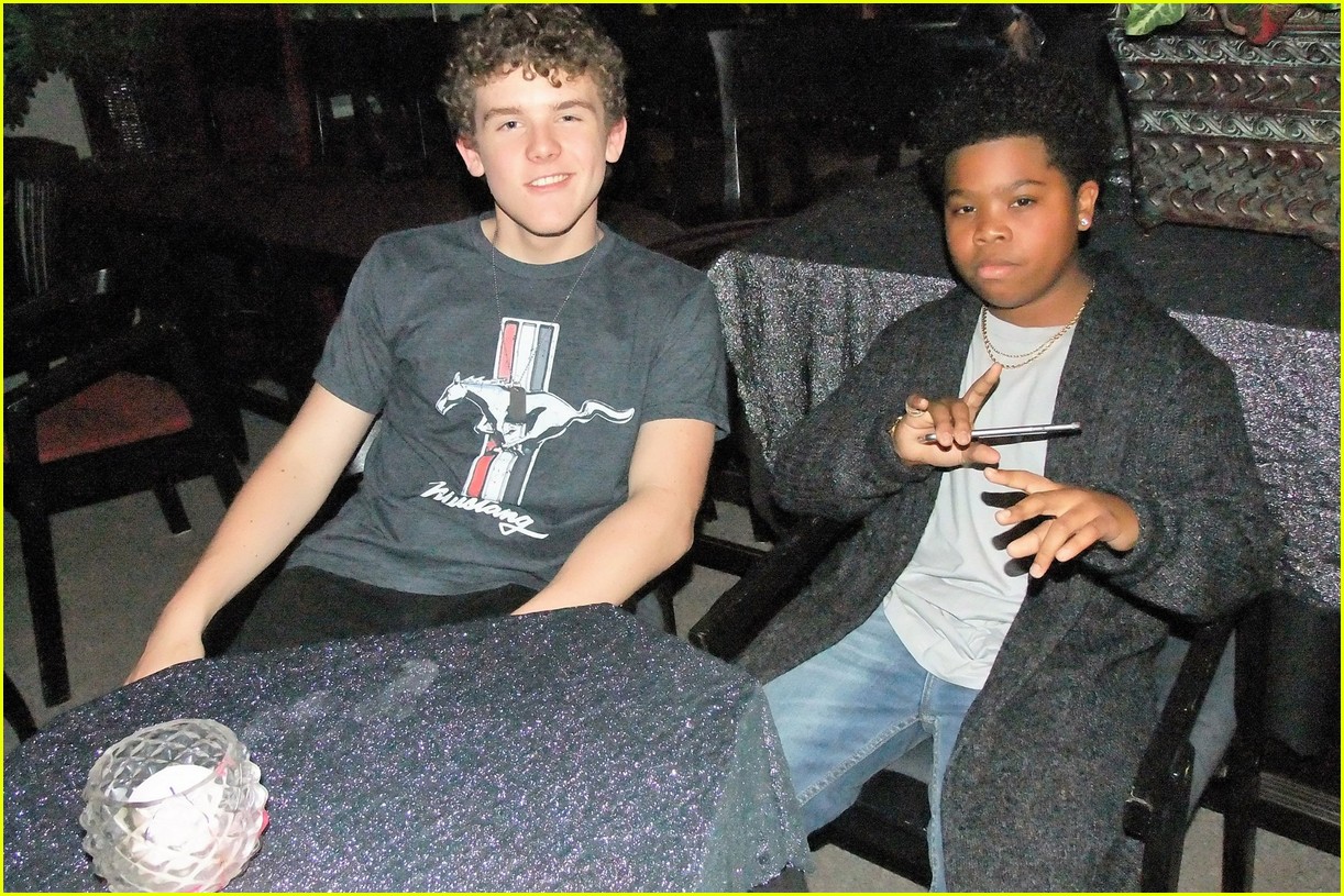 Dante Brown Celebrates 17th Birthday With Chandler Kinney & More!