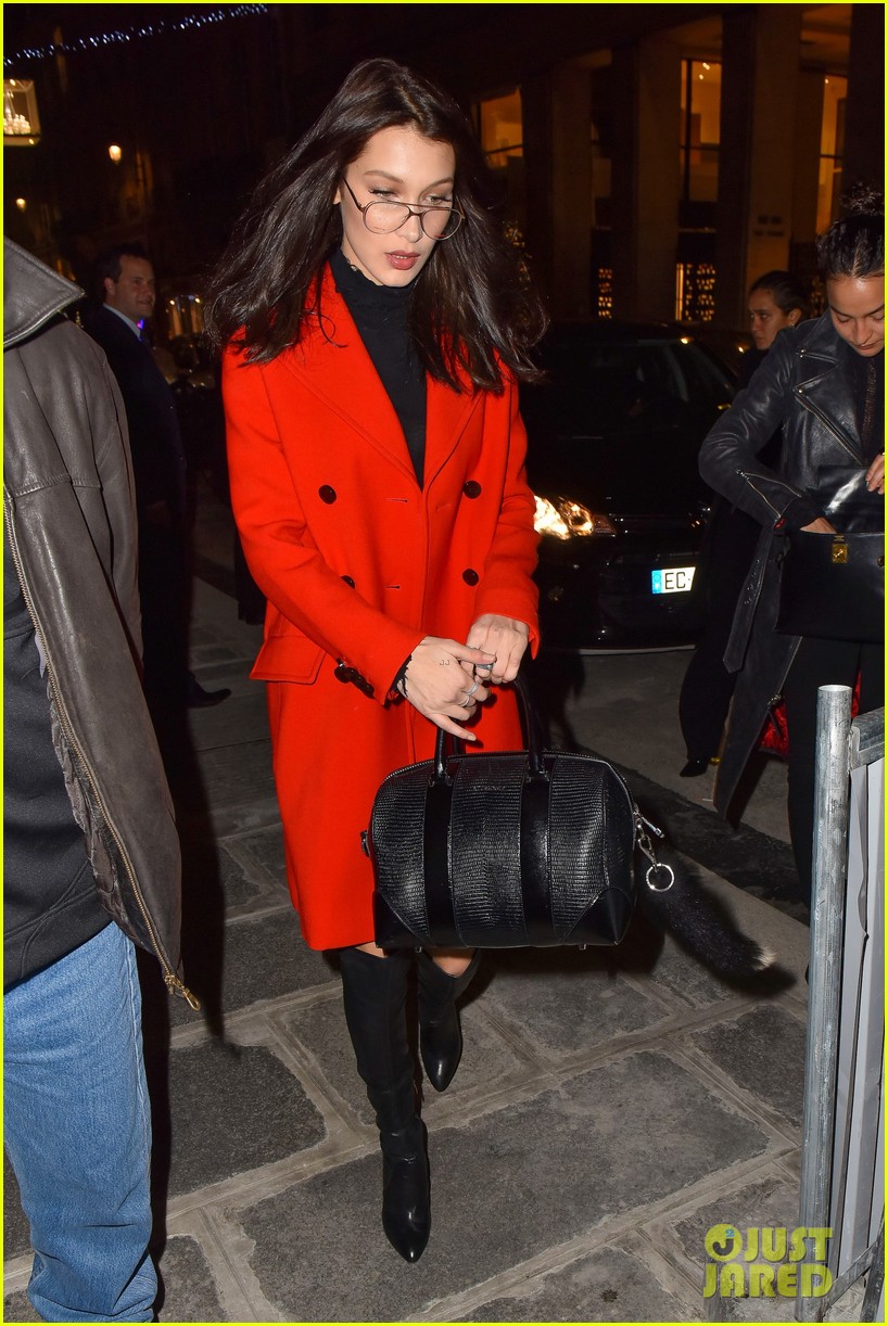 Gigi & Bella Hadid Get Ready for the Victoria's Secret Fashion Show With Lady Gaga