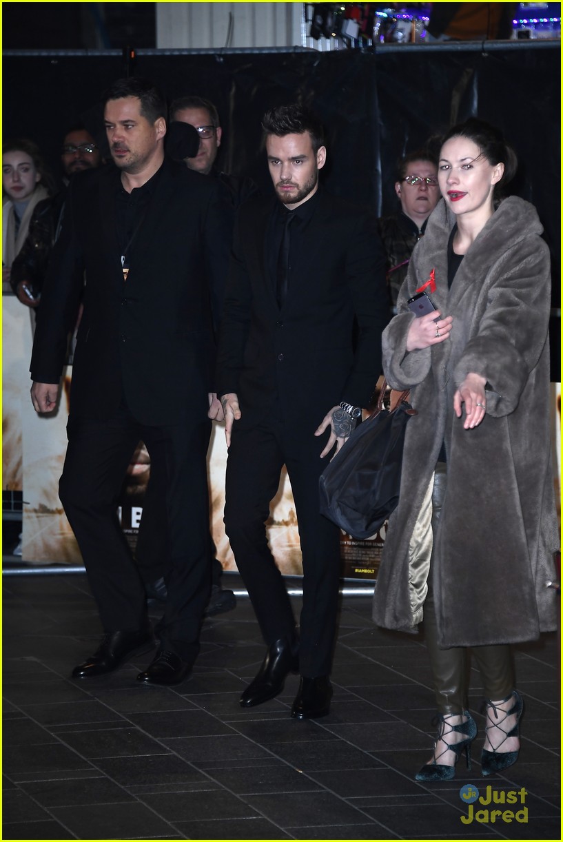 Liam Payne Goes Solo Without Cheryl Cole to 'I Am Bolt' Premiere
