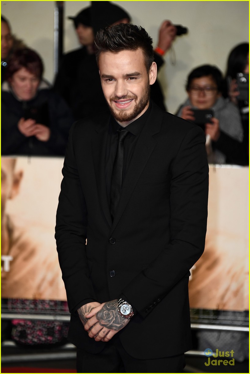 Liam Payne Goes Solo Without Cheryl Cole to 'I Am Bolt' Premiere