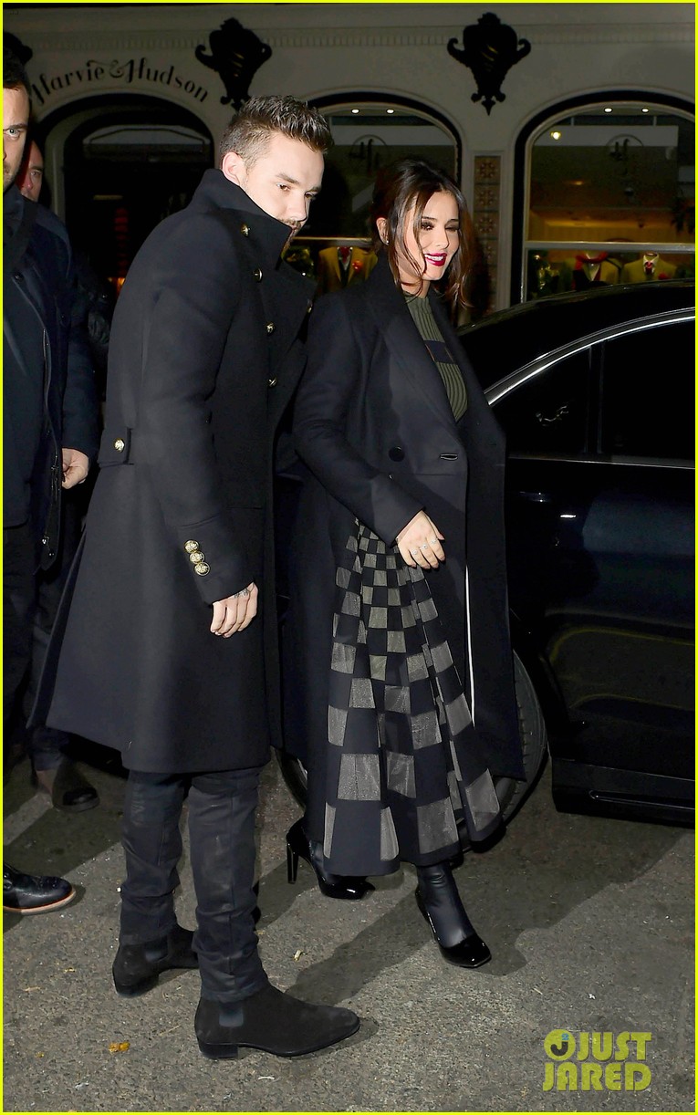 Liam Payne's Pregnant Girlfriend Cheryl Cole Shows Off Baby Bump For First Time!