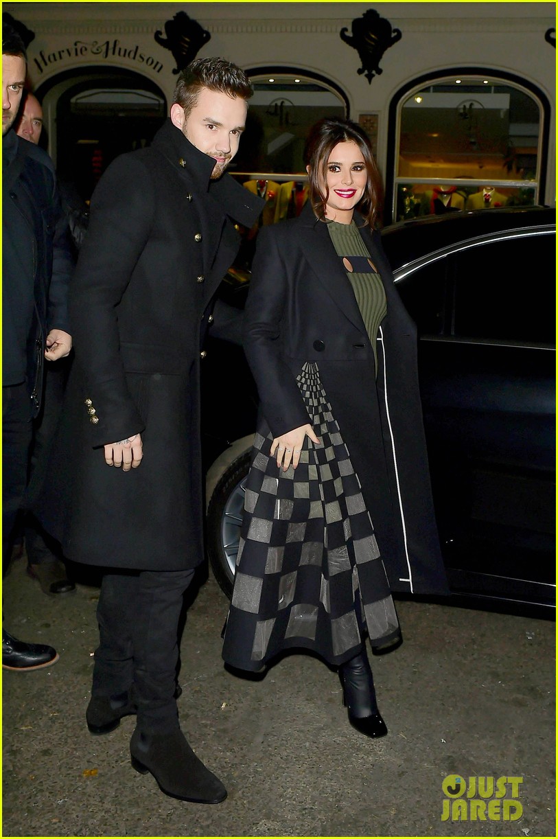 Liam Payne's Pregnant Girlfriend Cheryl Cole Shows Off Baby Bump For First Time!