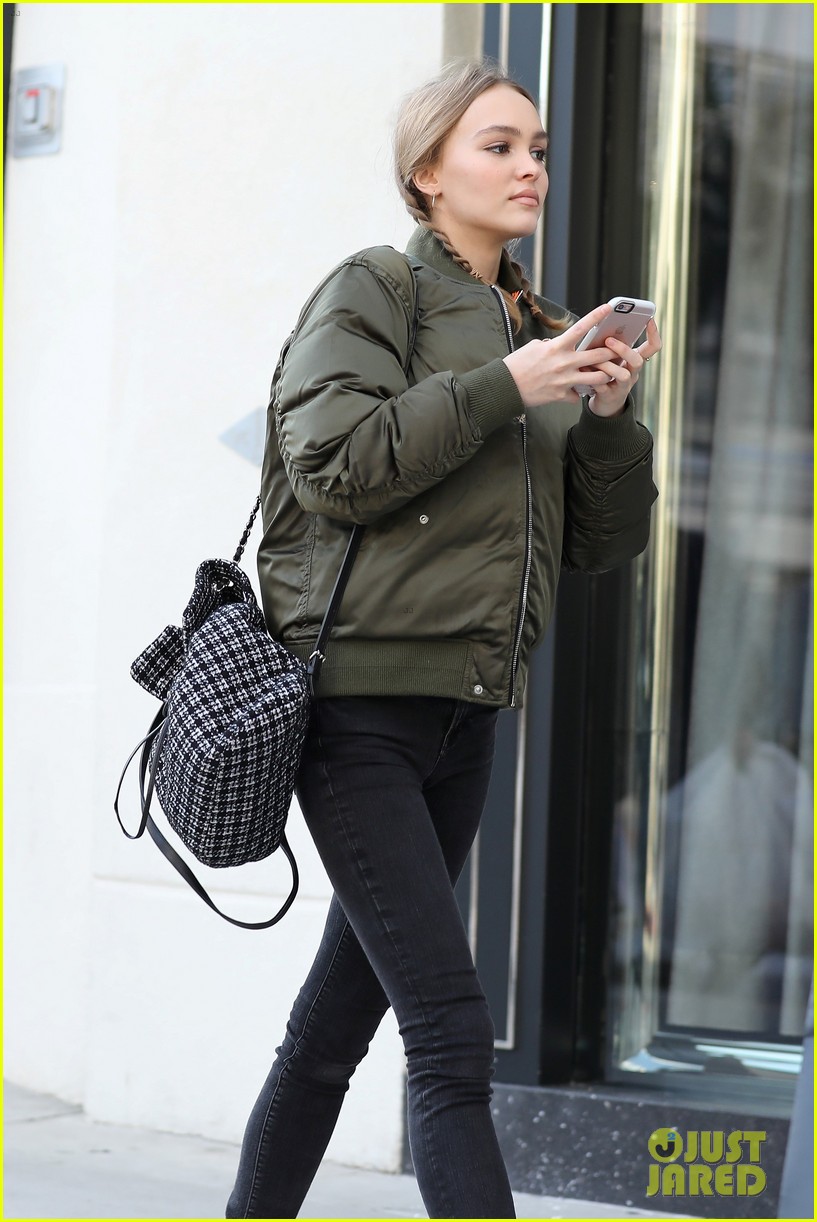 Lily-Rose Depp Gets in Some Hang Time With Boyfriend Ash Stymest