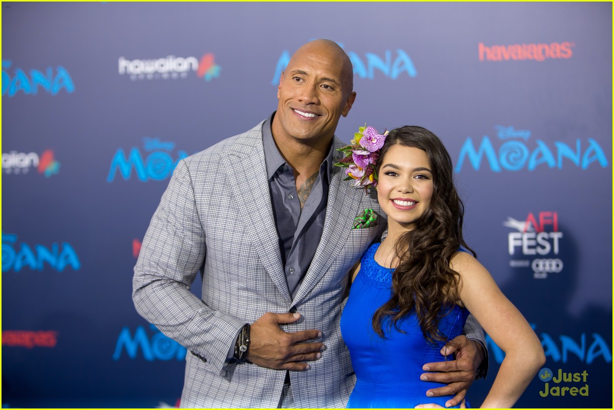 Auli'i Cravalho Premieres Her New Movie 'Moana' in Hollywood