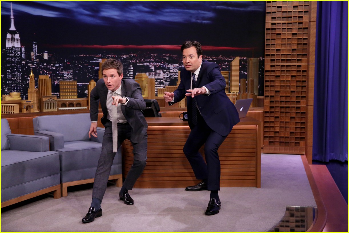 VIDEO: Lily Collins & Eddie Redmayne Compete in 'Know It All' with Jimmy Fallon