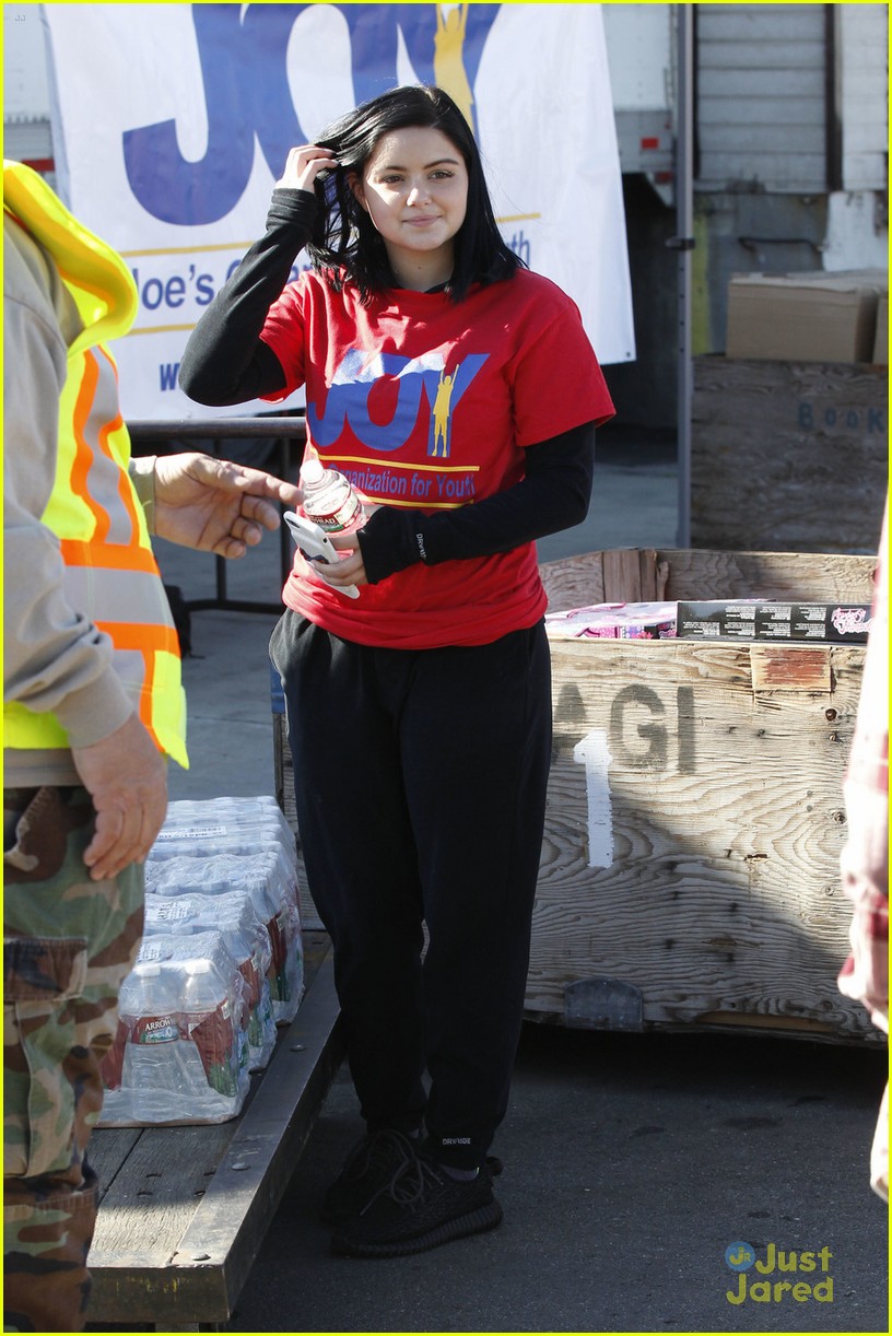 Ariel Winter Gives Back For Holidays at Joy Toy Drive