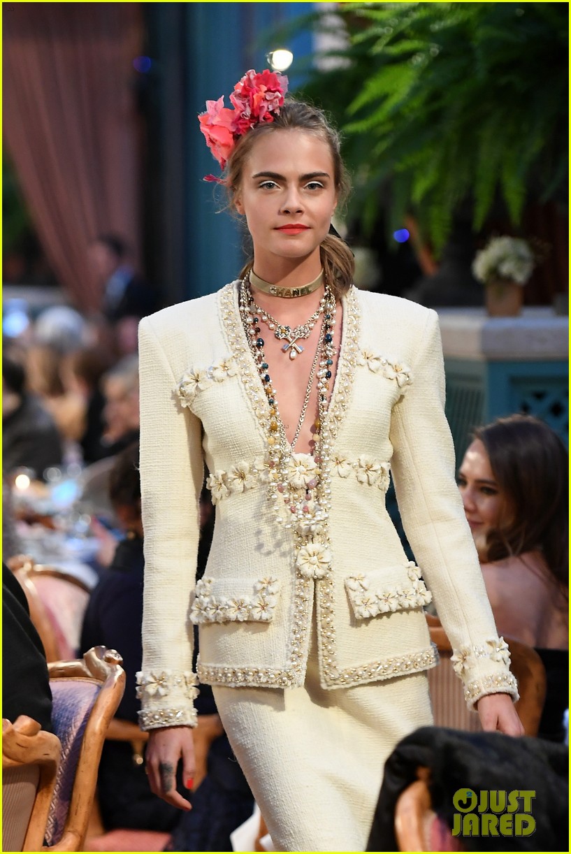 Cara Delevingne Rocks the Runway With Sofia Richie & Lily-Rose Depp