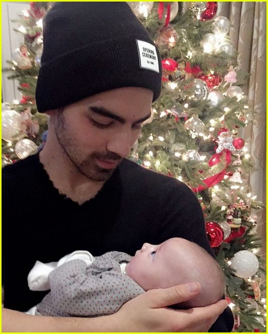 Nick & Joe Jonas Spend Christmas with Family (Including New Niece Valentina!)