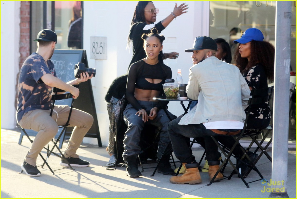 Serayah Is The Definition of 'Cool' On Her Music Video Set