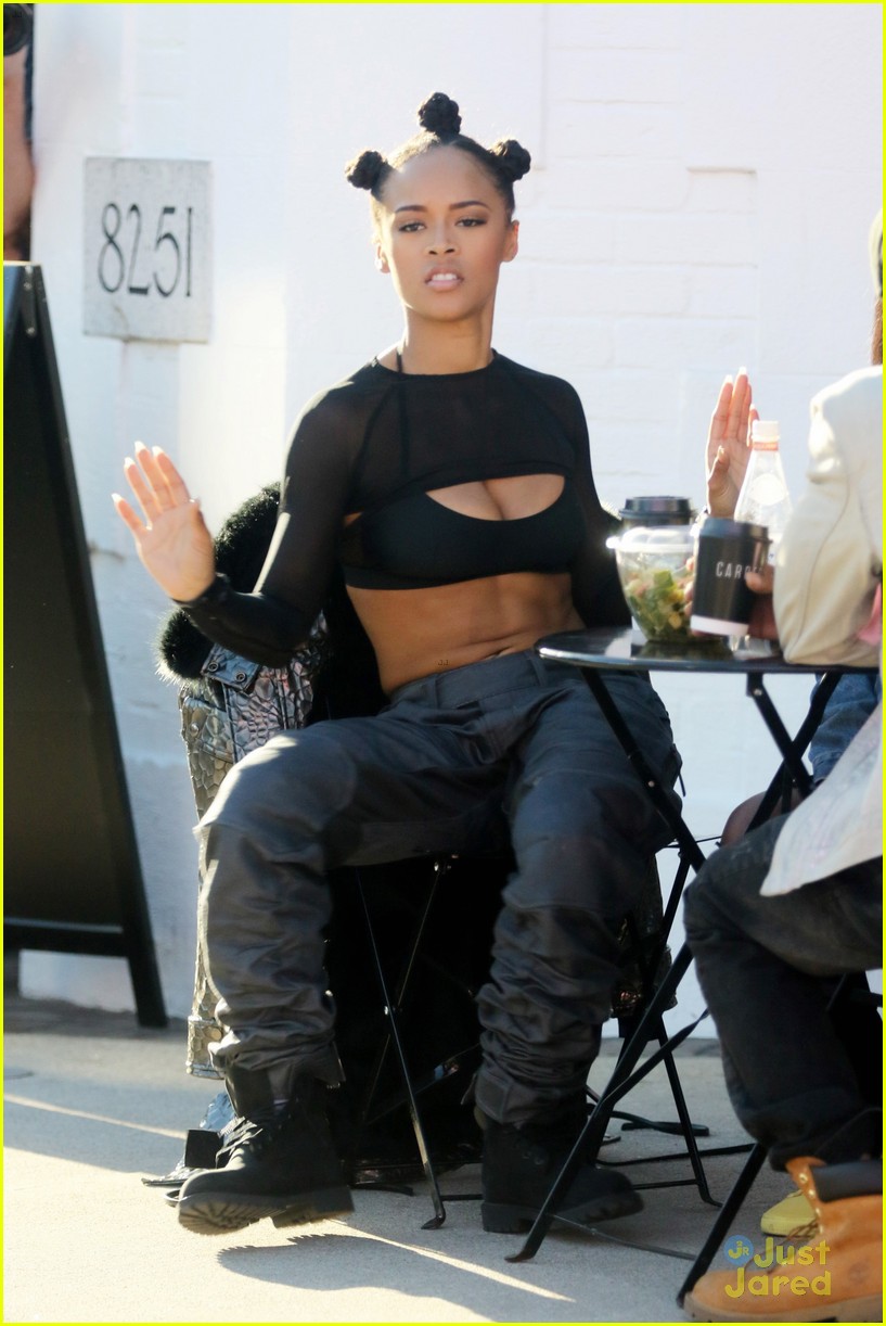 Serayah Is The Definition of 'Cool' On Her Music Video Set