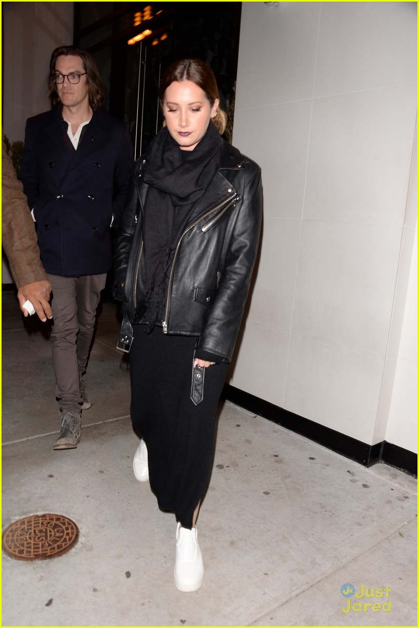 Ashley Tisdale Glams Up For Post-Christmas Dinner With Vanessa Hudgens