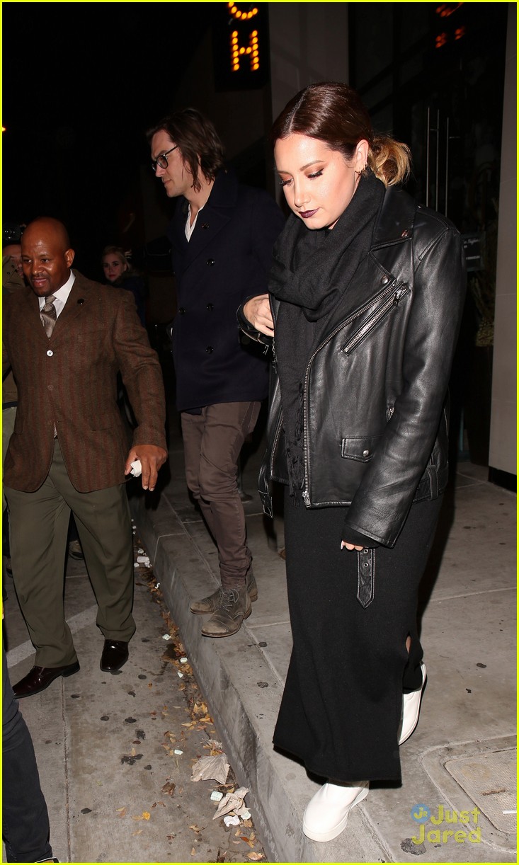 Ashley Tisdale Glams Up For Post-Christmas Dinner With Vanessa Hudgens